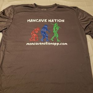 XL man cave shirt